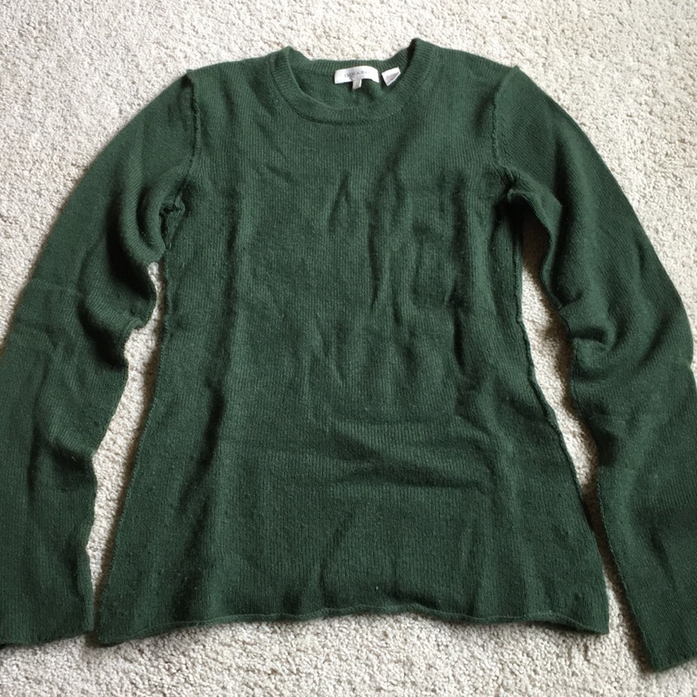 Inhabit Cashmere Sweater, forest green, sz L